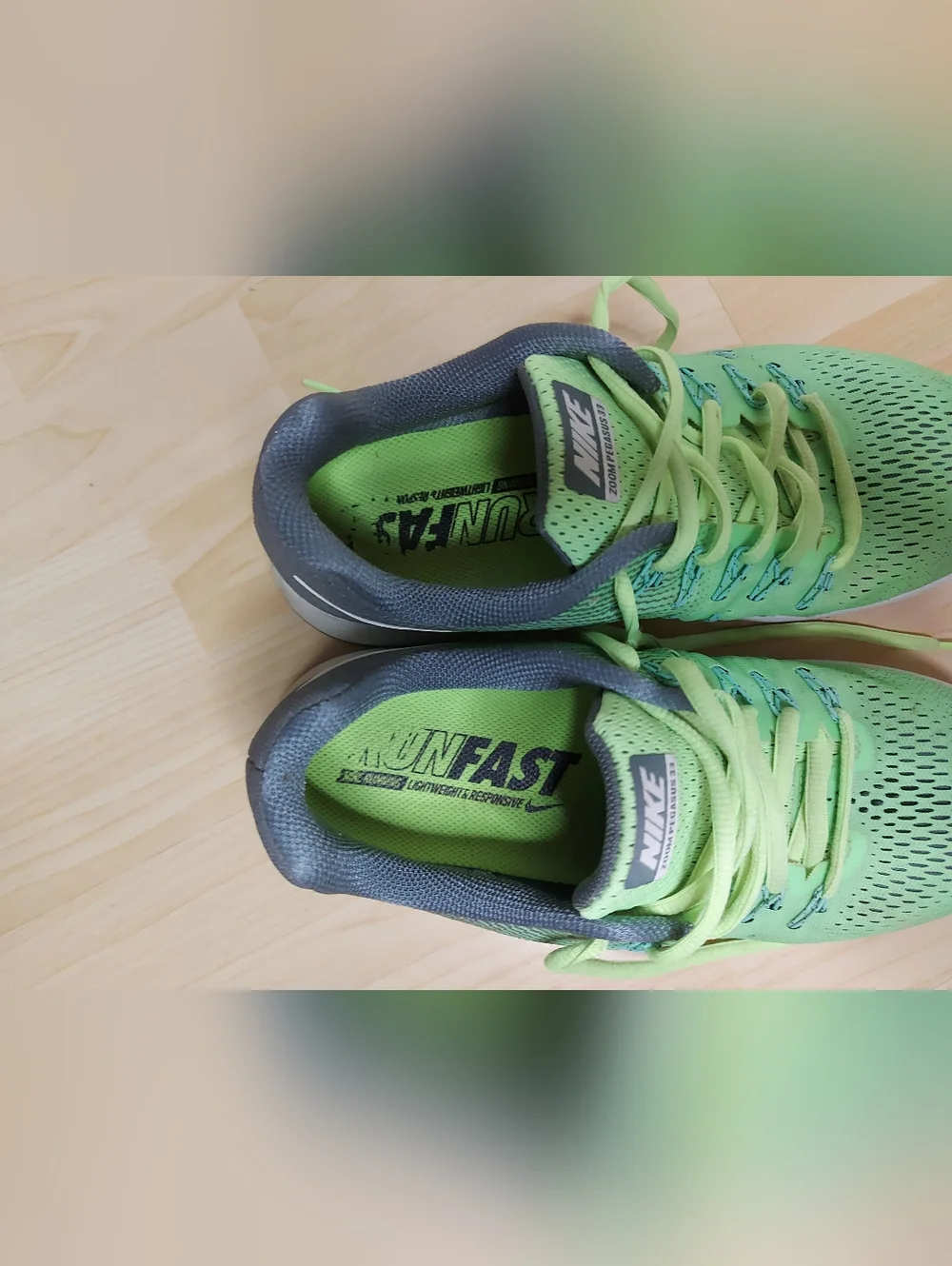 Nike Air Womens Zoom Pegasus Running Shoes - Picture 2 of 9